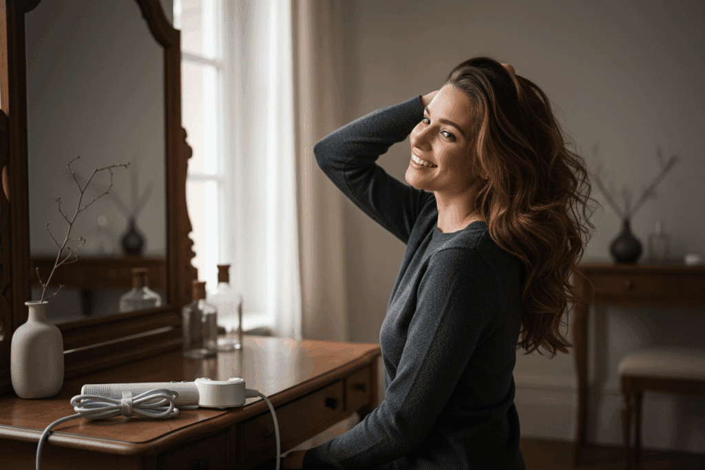    Как сделать волосы гуще визуально: 5 укладок для редких волос, которые работают TELZEN