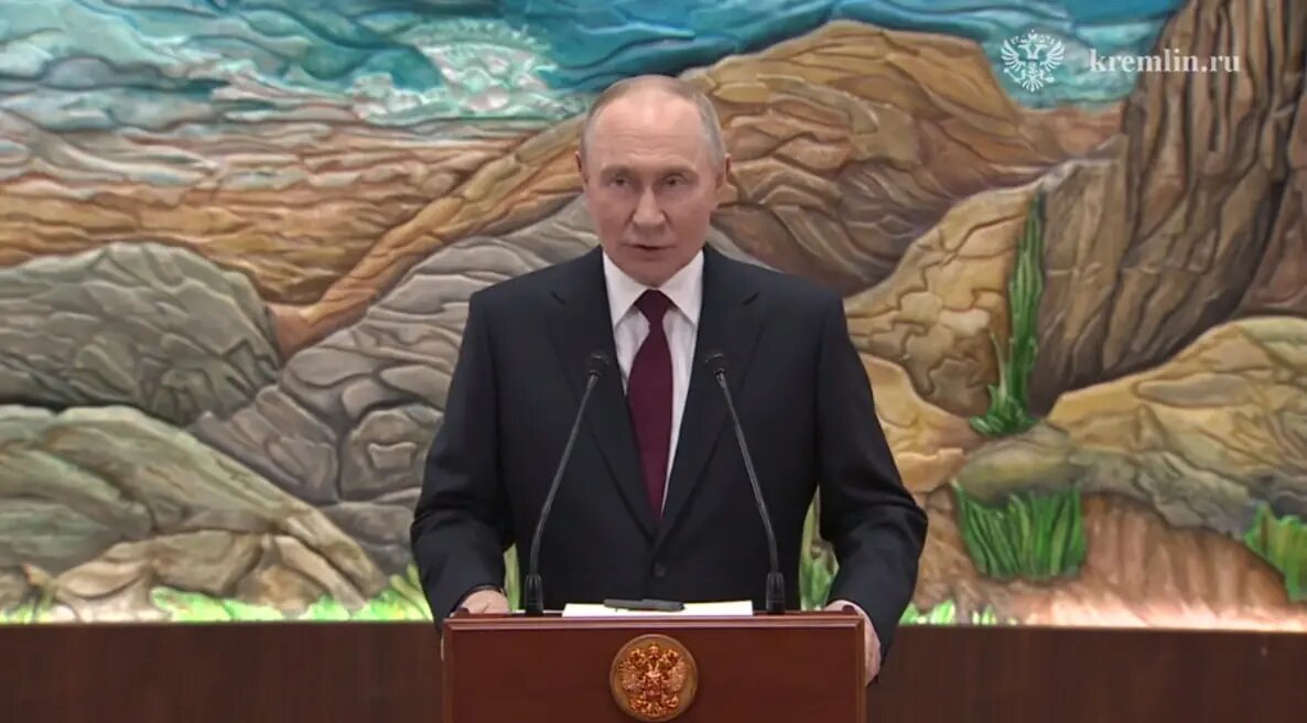    Владимир Путин. Фото: скриншот из видео пресс-службы Кремля.