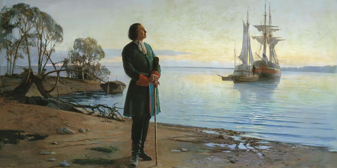 1703: год. Пётр основал Петербург. Страна жила своей жизнью