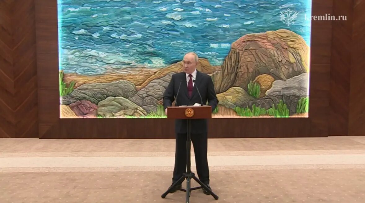    Владимир Путин. Фото: скриншот из видео пресс-службы Кремля.