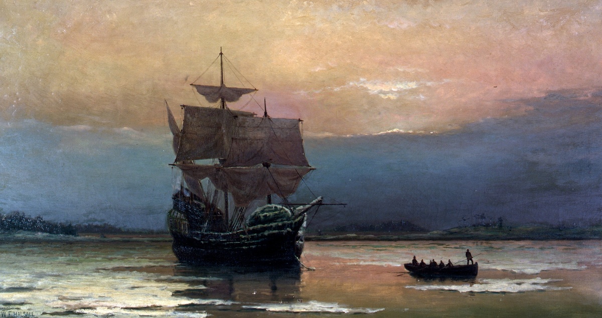    Корабль Мейфлауэр. Источник изображения: wikipedia.org