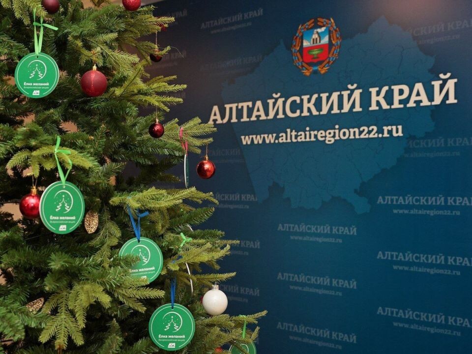    Акция "Елка желаний" в Алтайском крае. Источник: Антон Федотов