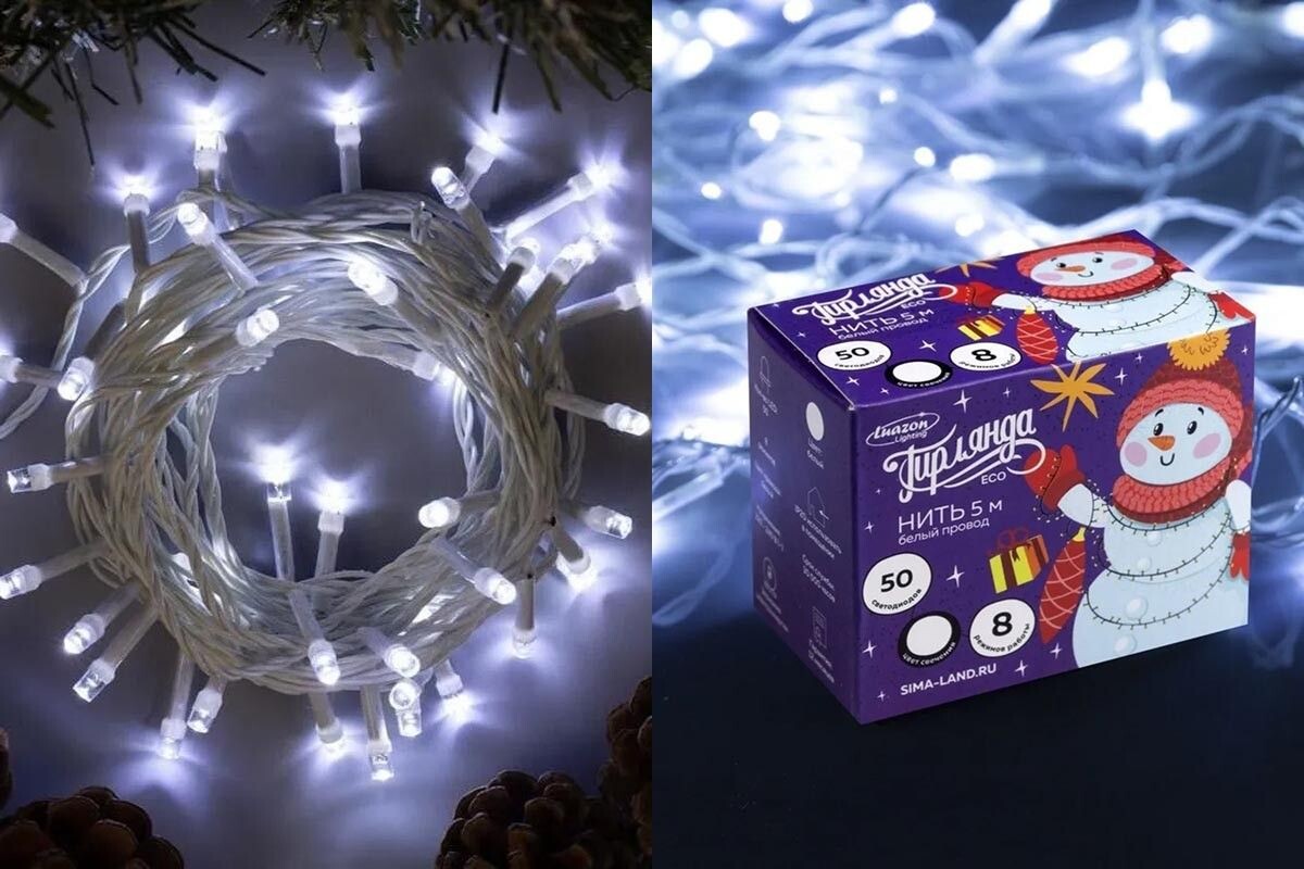 Нить — универсальных форма. Источник: Ozon / «Сима-Ленд - Интерьер»📷
