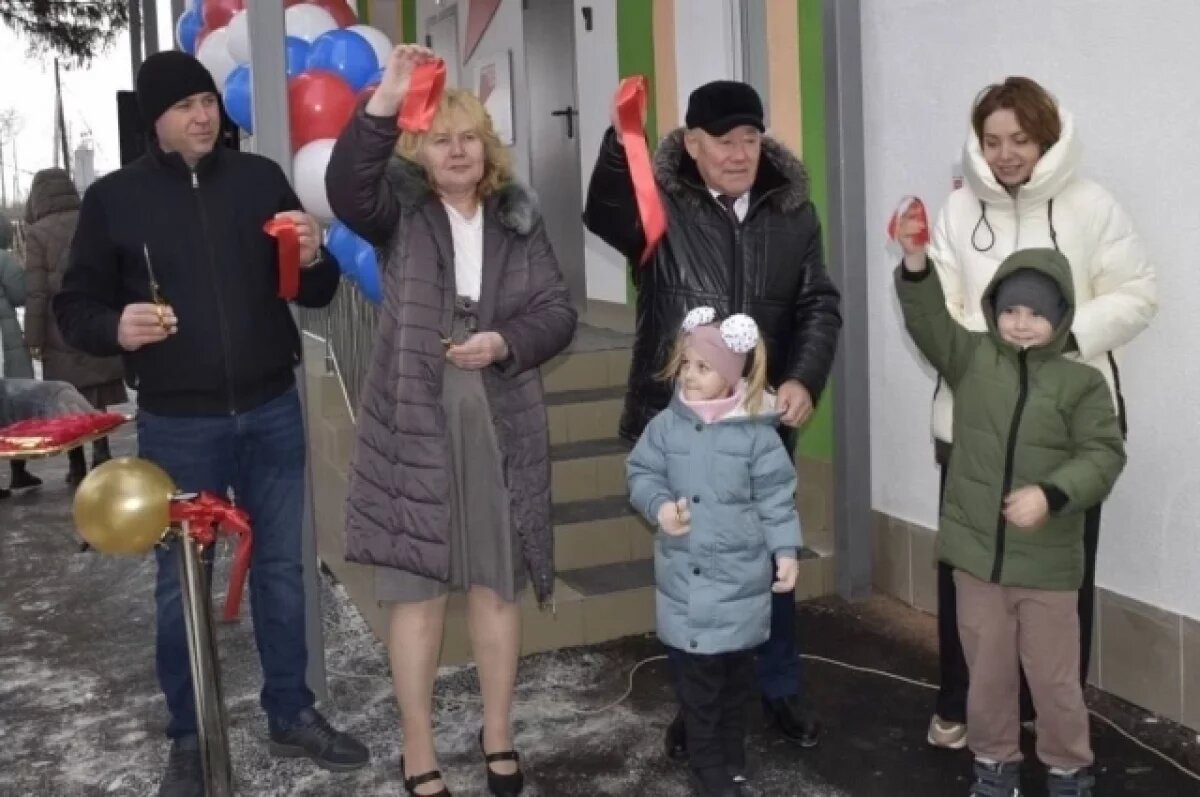    В посёлке Любинский Омской области после капремонта открыли детский сад