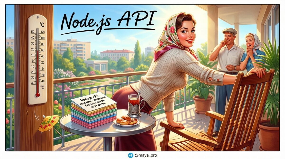    Node.js API: создание с помощью Express и Cursor за 39 шагов Артур Хорошев
