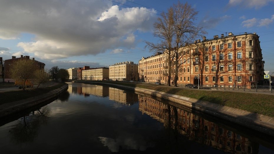    Набережная реки Пряжки в районе Ново-Адмиралтейского острова Автор фото: Ковалев Петр