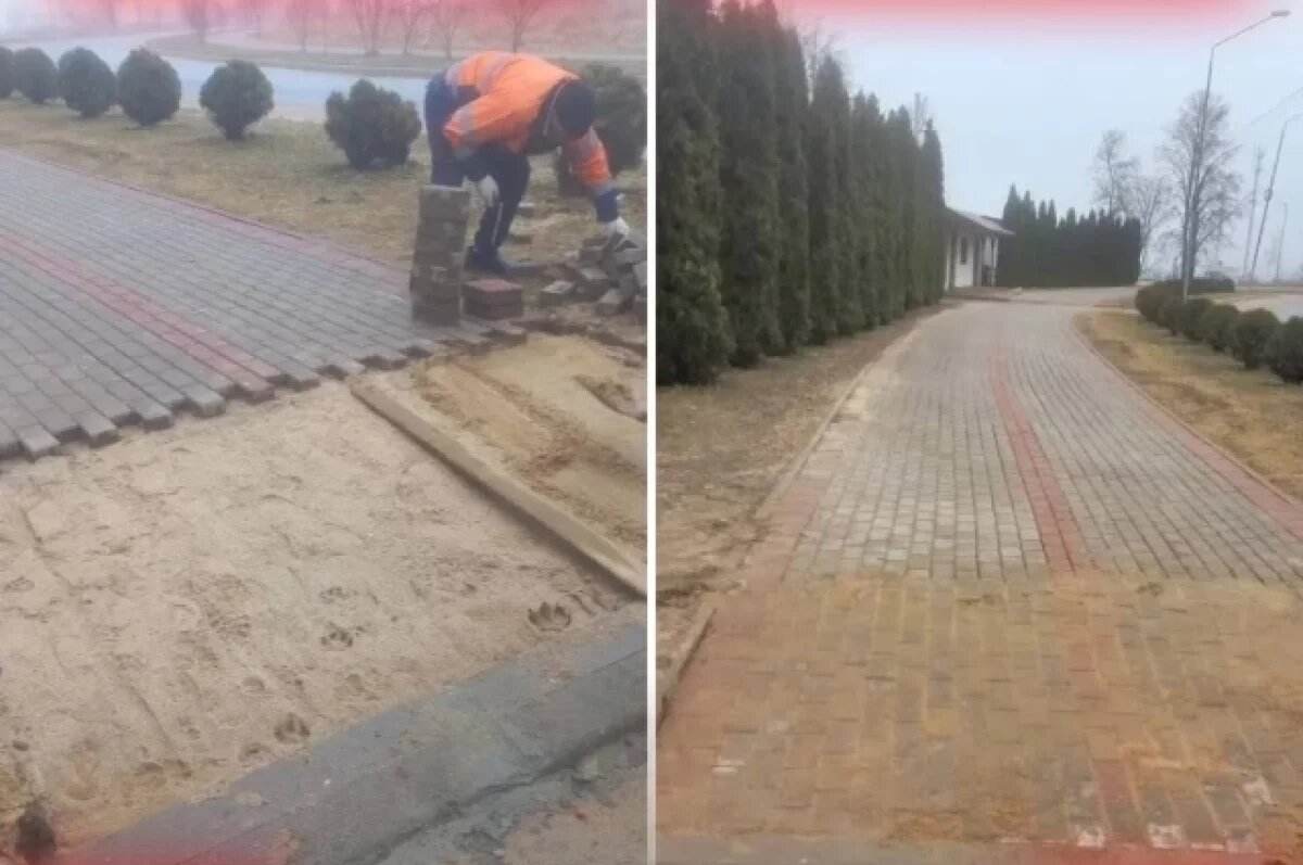    В 2025 году на благоустройство пешеходных дорожек в Калуге выделено 98 млн