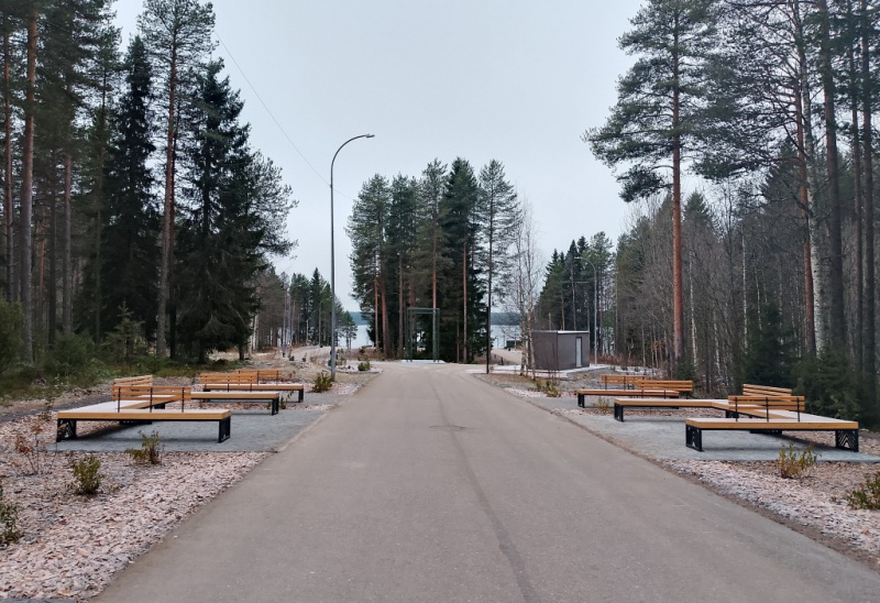    Набережную Костомукши украсит причалМинстрой Карелии