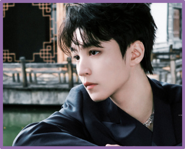 Снимок с экрана монитора. Артист и певец Ван Цзюнкай (Кэрри Ванг).