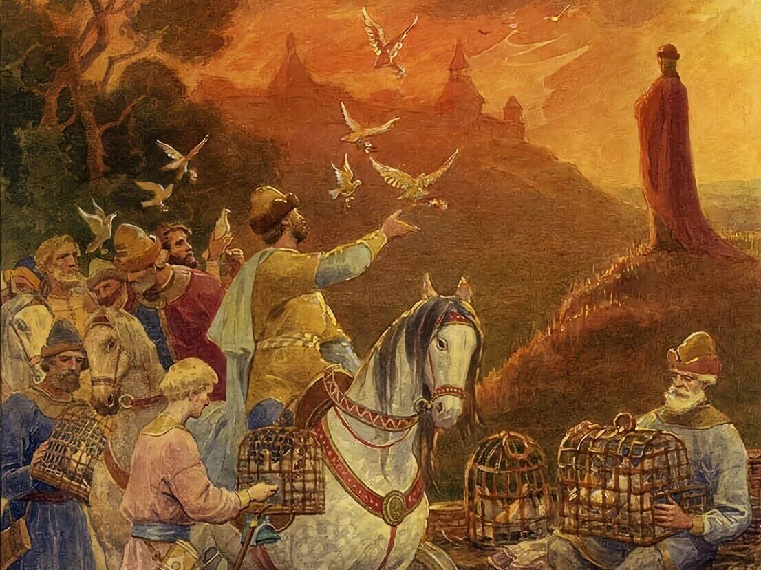 Месть княгини Ольги за князя Игоря