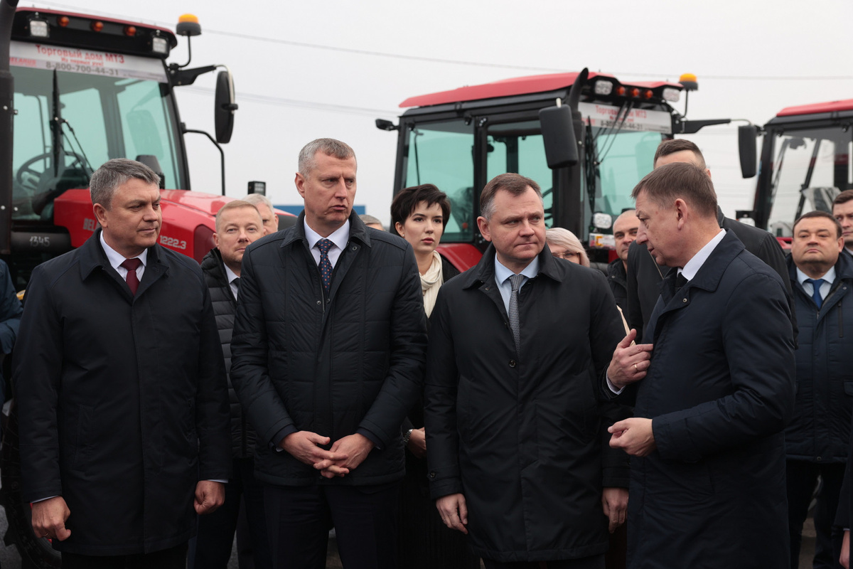 В Ростовской области открылся в первый в России центр Белорусские машины.  Фото: Фото: предоставлено пресс-службой губернатора Ростовской области