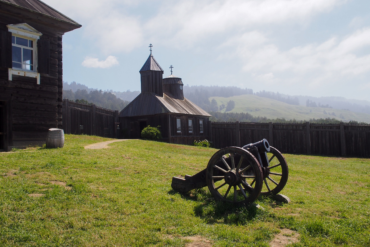 Крепость Fort Ross, Калифорния. Листайте галерею