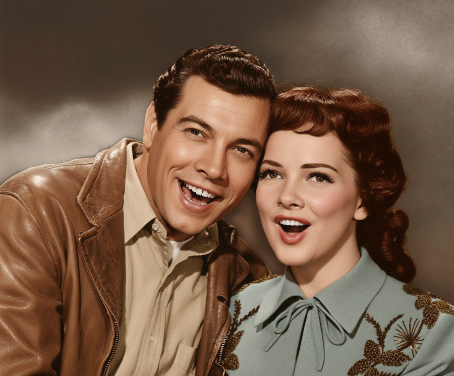 Марио Ланца и Кэтрин Грэйсон