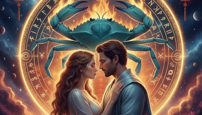 Гороскоп на 2026 Рак женщина. Фото © Nano Banana AI