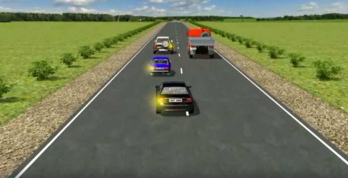 Обгон паровозиком: можно или нет, а также лишат ли за него прав водителя? Нюансы