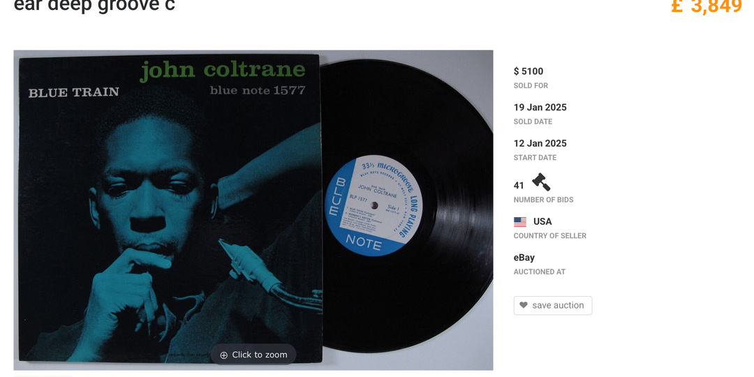 «Blue Train» Джона Колтрейна: альбом, который сделал джаз вечным