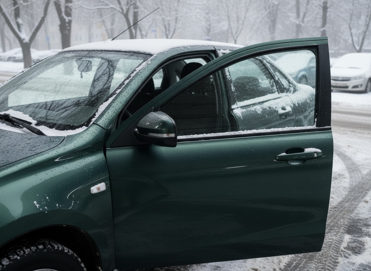 Минус на улице уже неделю, а двери открываются с легким щелчком