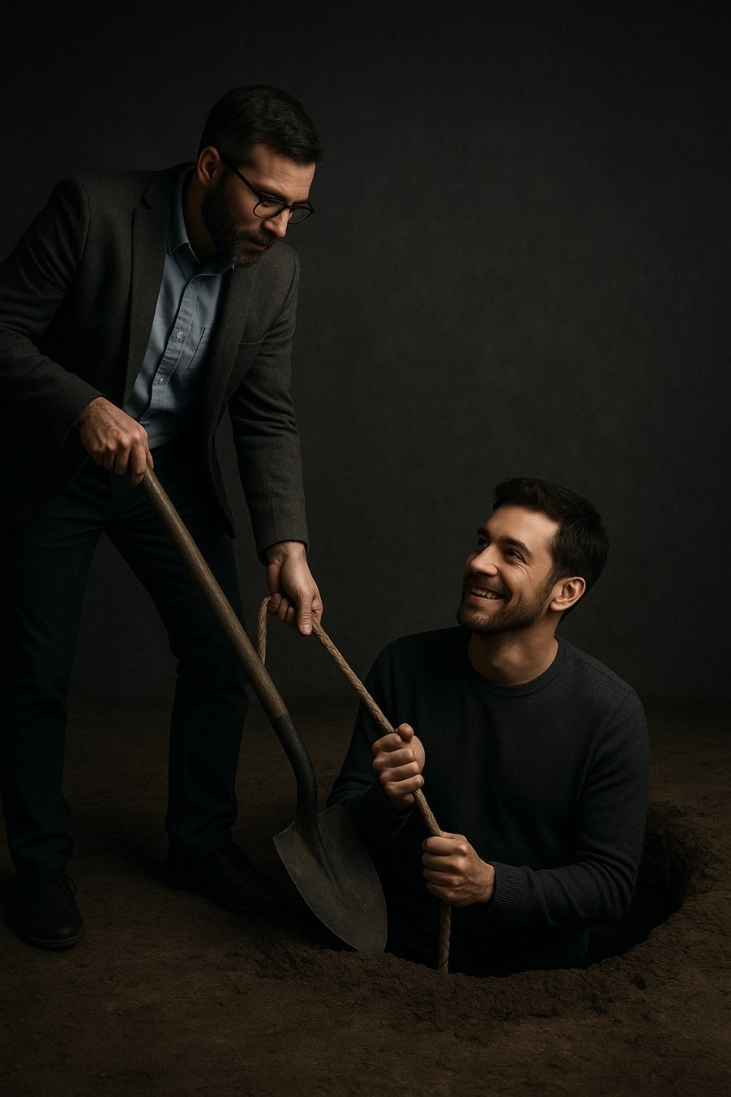 "Из ямы к свету : как психолог меняет вашу историю"