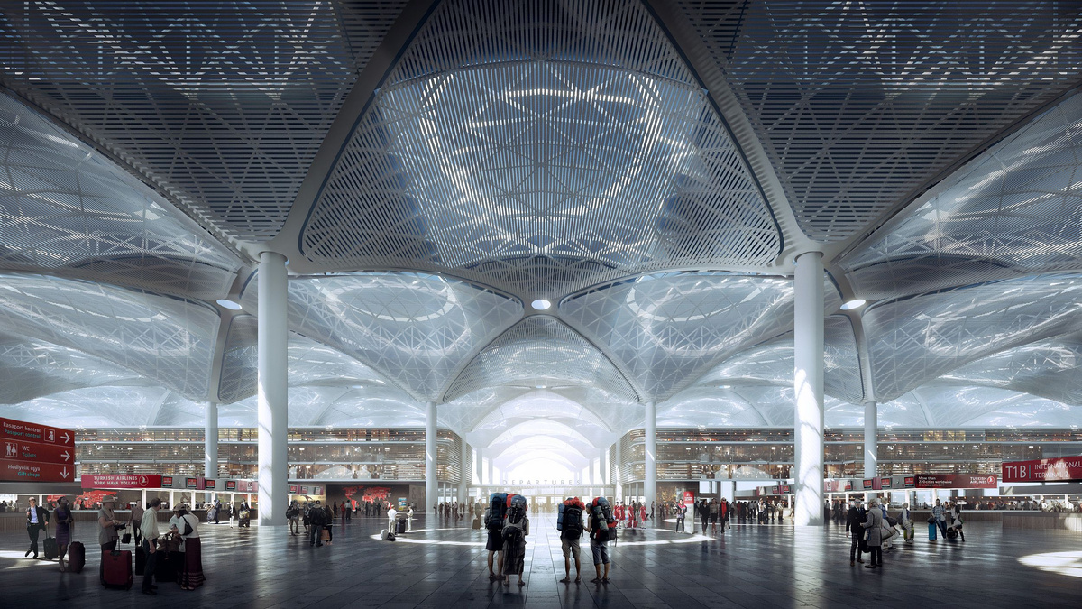 Новый аэропорт Стамбула. The meeting point of the world