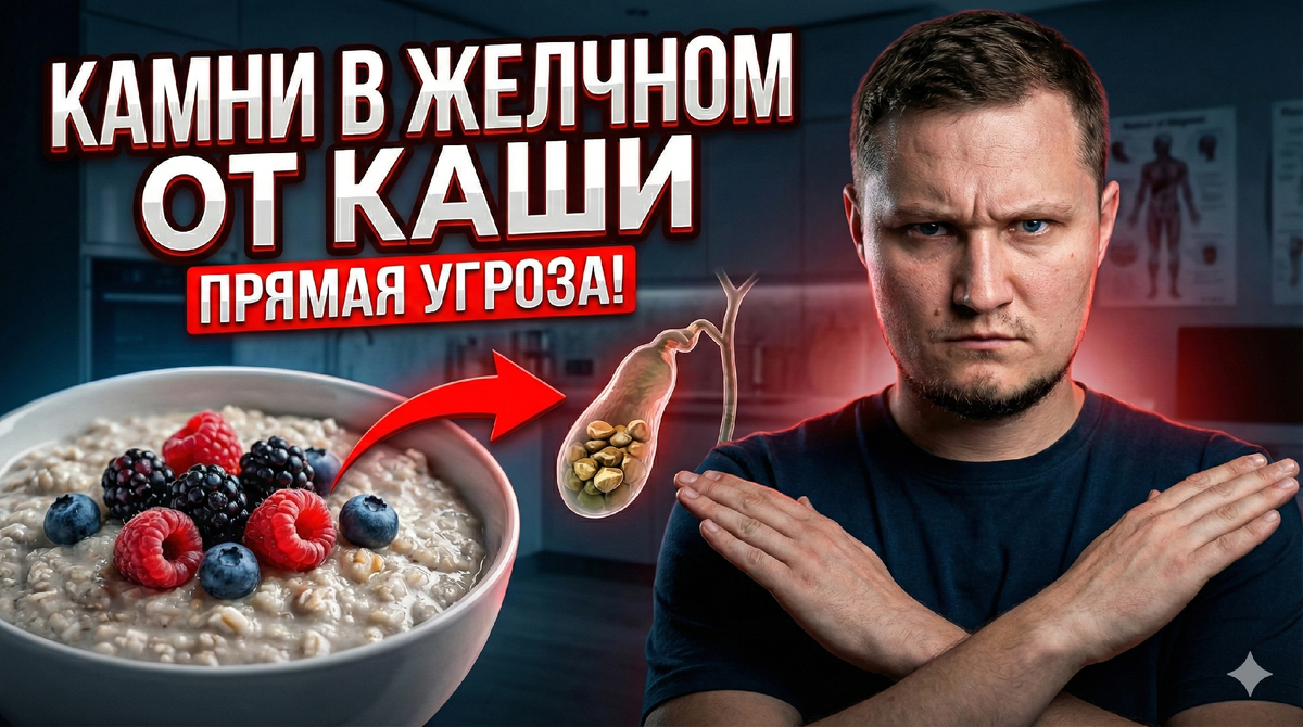 Вред овсянки при застое желчи