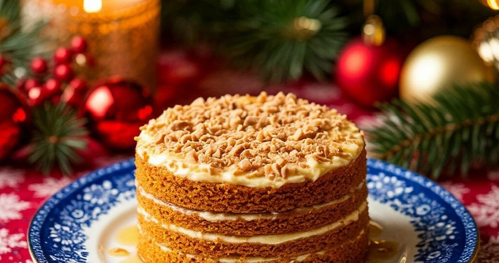 Праздничный торт «Медовик»: Классика, которая покоряет сердца