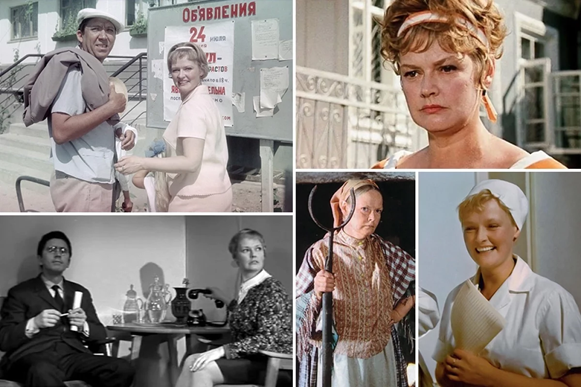 Кадры из советских фильмов Фото из открытого доступа