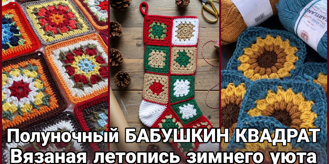 Магия из сундука: Забытое заклинание бабушкиного квадрата.