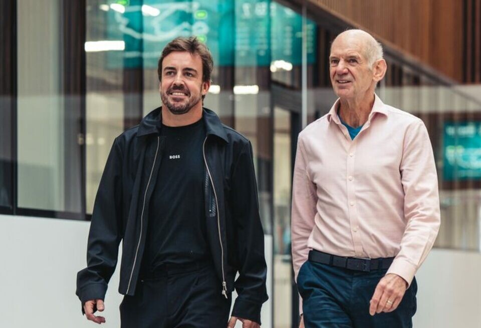    «Приятная новость». Алонсо – о назначении Ньюи на роль руководителя Aston MartinAston Martin