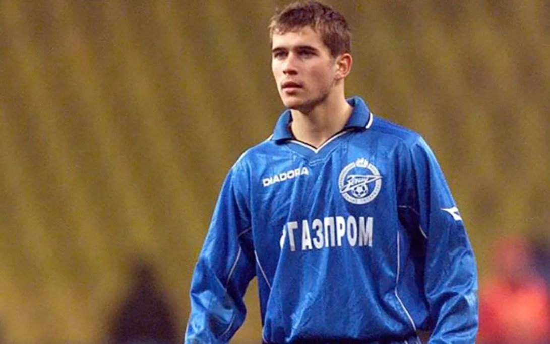 Александр Кержаков в Зените. Выступал за клуб с 2001 по 2006 годы и с 2010 по 2017 годы