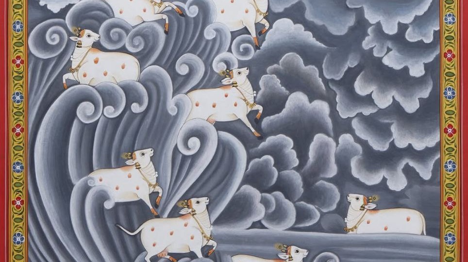 В традиционной индуистской мысли почитание коровы возникает не из сентиментальности, а из космологического мировоззрения