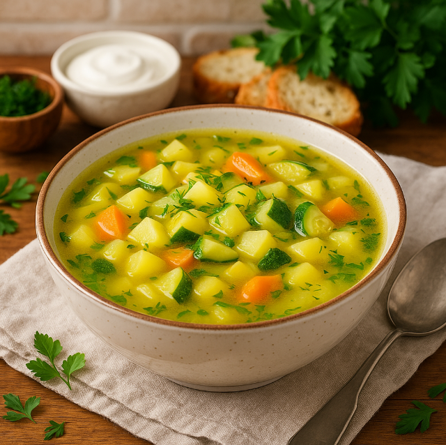 Суп с кабачками и картофелем рецепты от Дарики