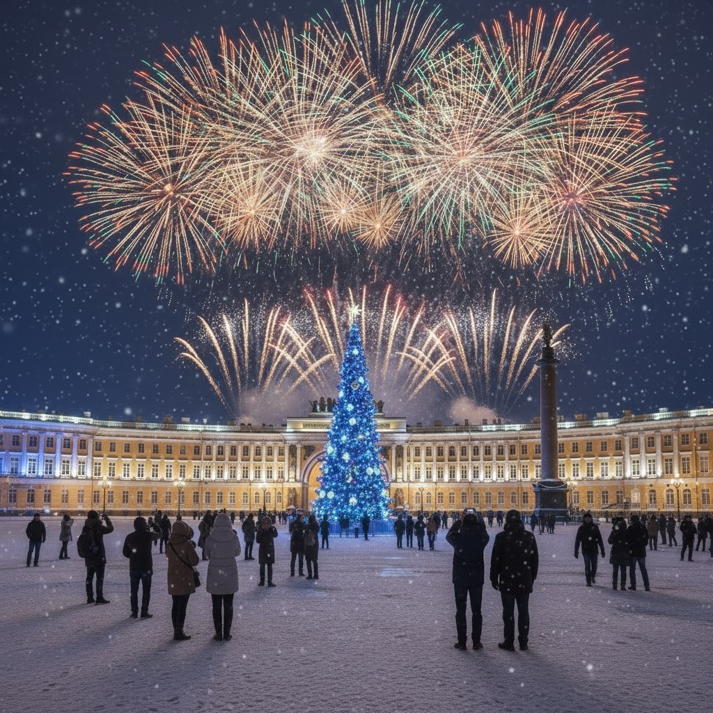 Новогодний Петербург