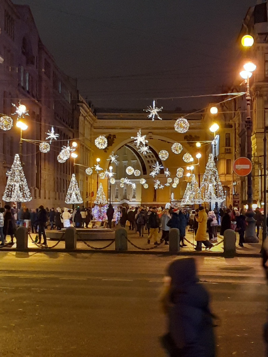 Новогодний Петербург