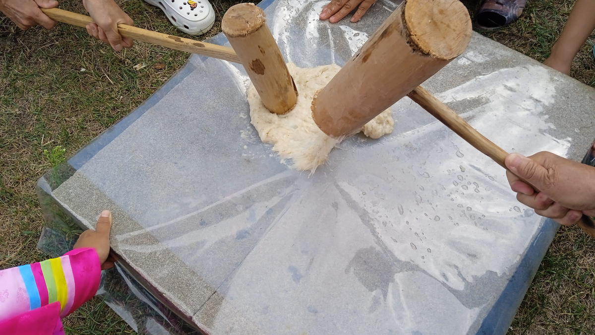 Приготовление "Битого хлеба"