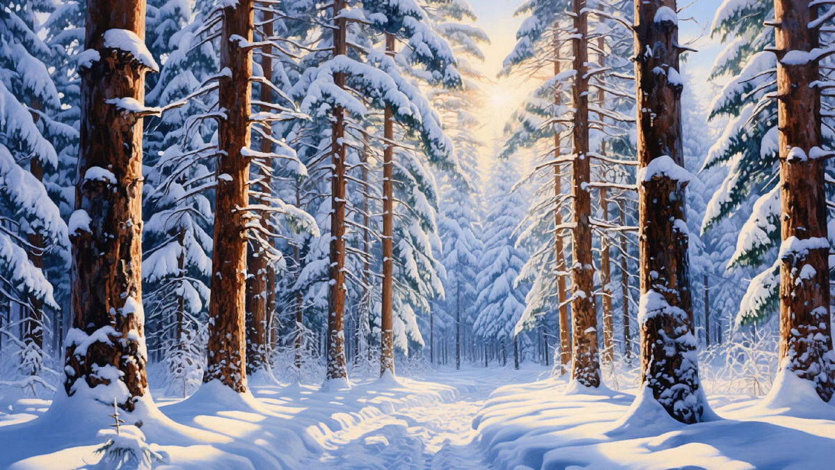 Зимний лес | Блог prostopochemu.ru