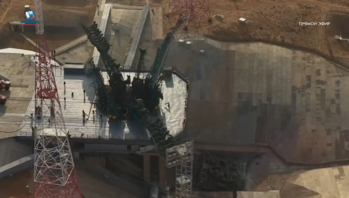    Фото: скриншот из видео трансляции пресс-службы Роскосмоса.