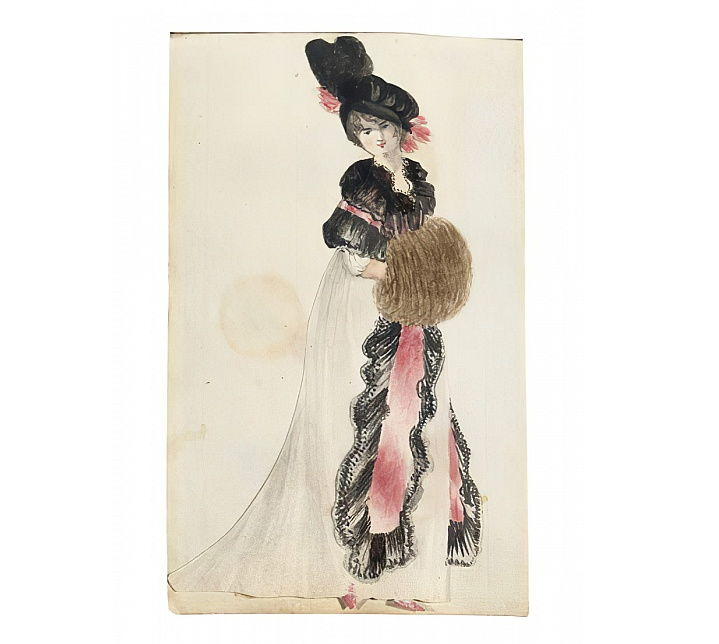 "Женский портрет", Джеймс Станье Кларк, 1815 (с) из частной коллекции. Есть версия, что это Джейн Остин.