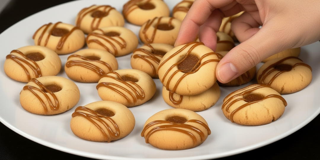 Добавляю в тесто масло и сахарную пудру — и получается нежнейшее печенье с начинкой