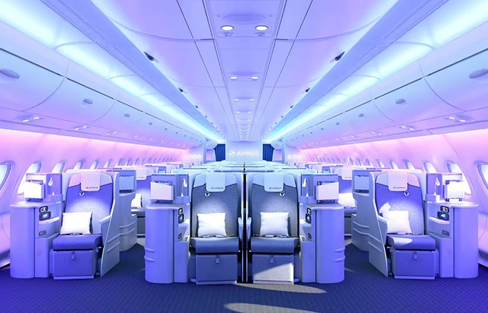 В салоне A380