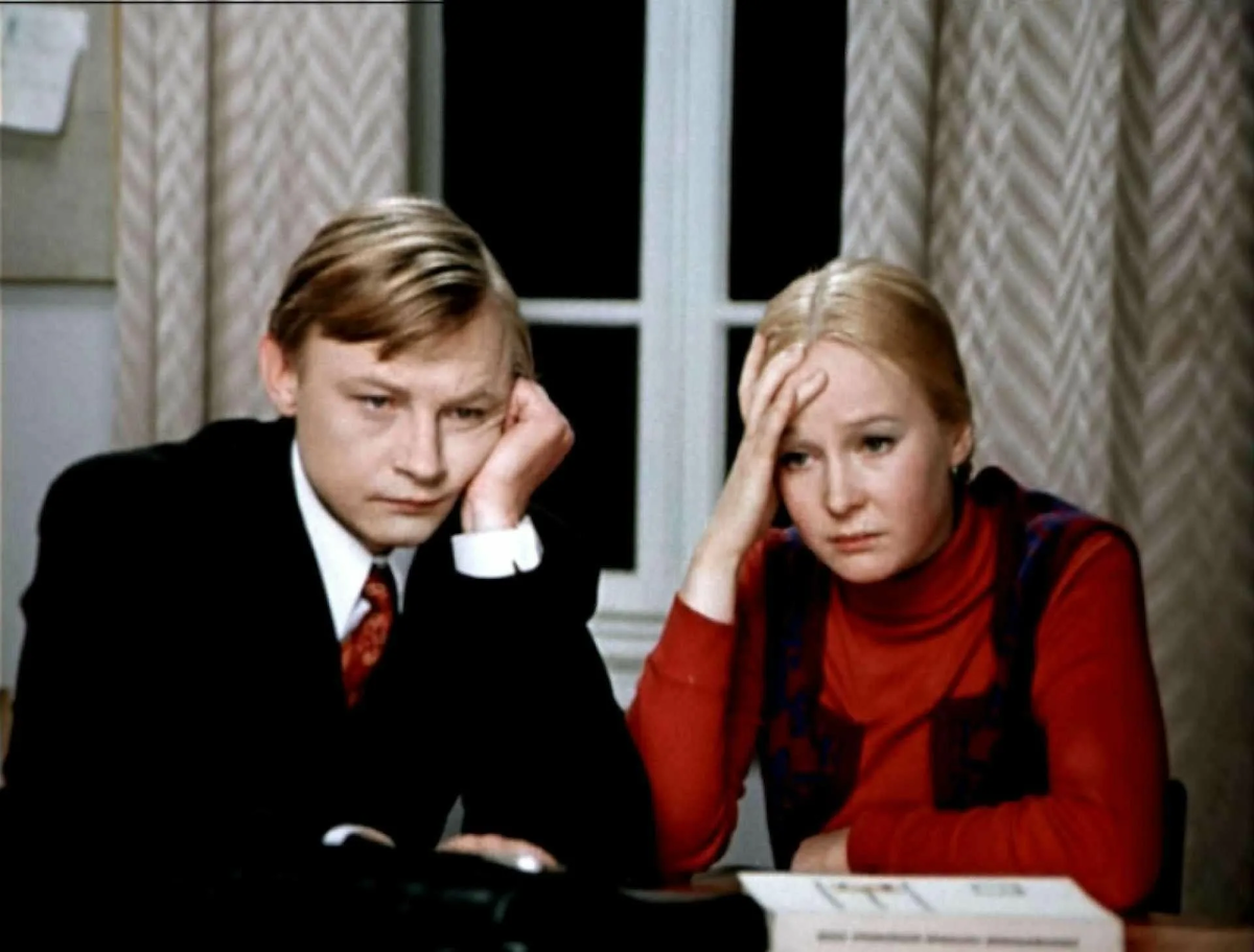 Кадр из фильма "Большая перемена", 1973 год. Режиссёр: Алексей Коренев