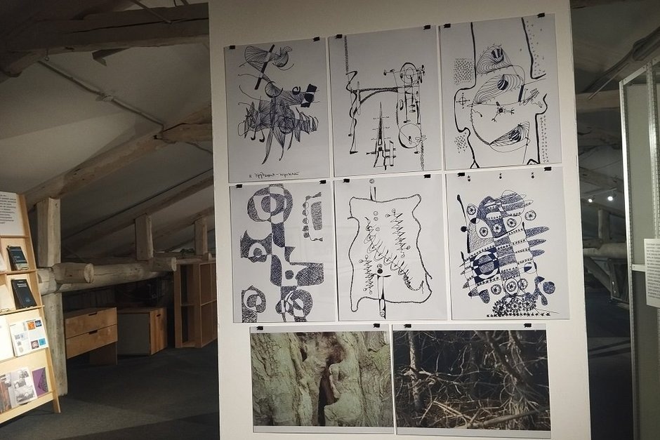    Его рисунки. Радиф Кашапов / realnoevremya.ru