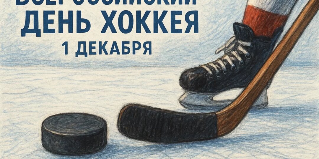 День хоккея 2025. Красивые открытки и картинки для спортсменов 1 декабря 2025
