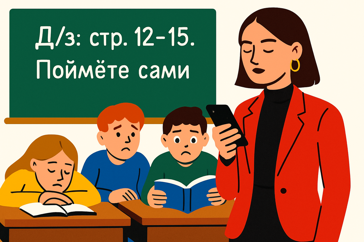 «Мы только направляем и оказываем образовательные услуги» — удобная отговорка учителей. А почему родители обязаны учить детей? Как вернуть учителям их обязанности?