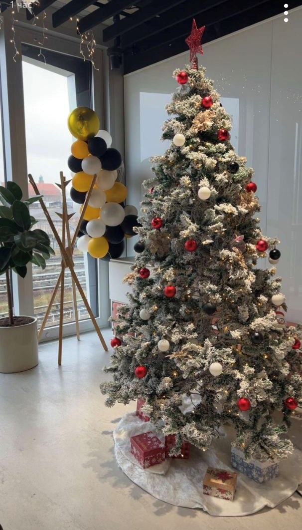 В офисе в Берлине