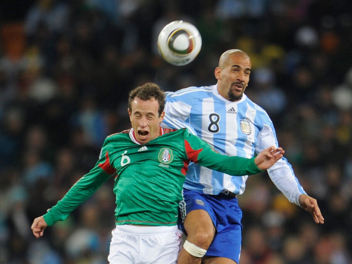    Игровой момент матча Аргентина - Мексика© РИА Новости / Григорий Сысоев