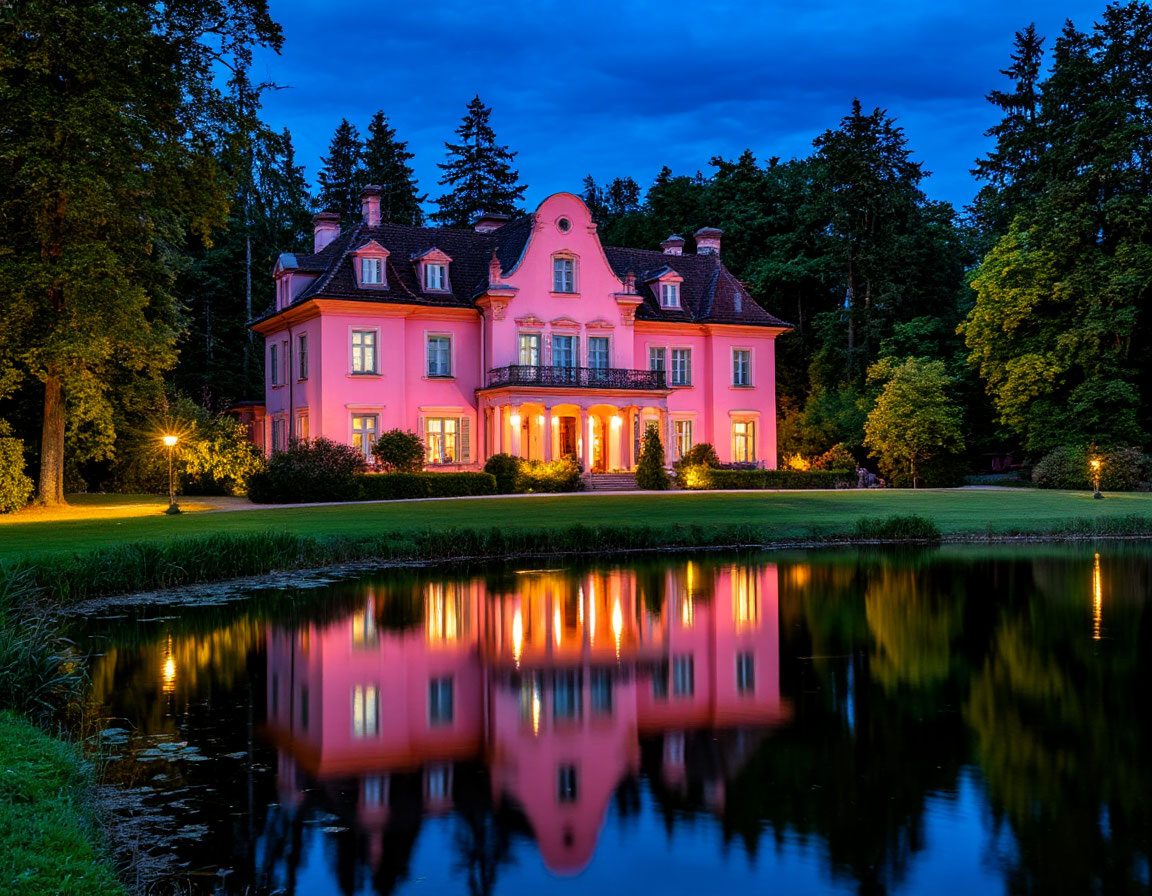 Дом отвратительного цвета - но Марианне нравится именно такой.