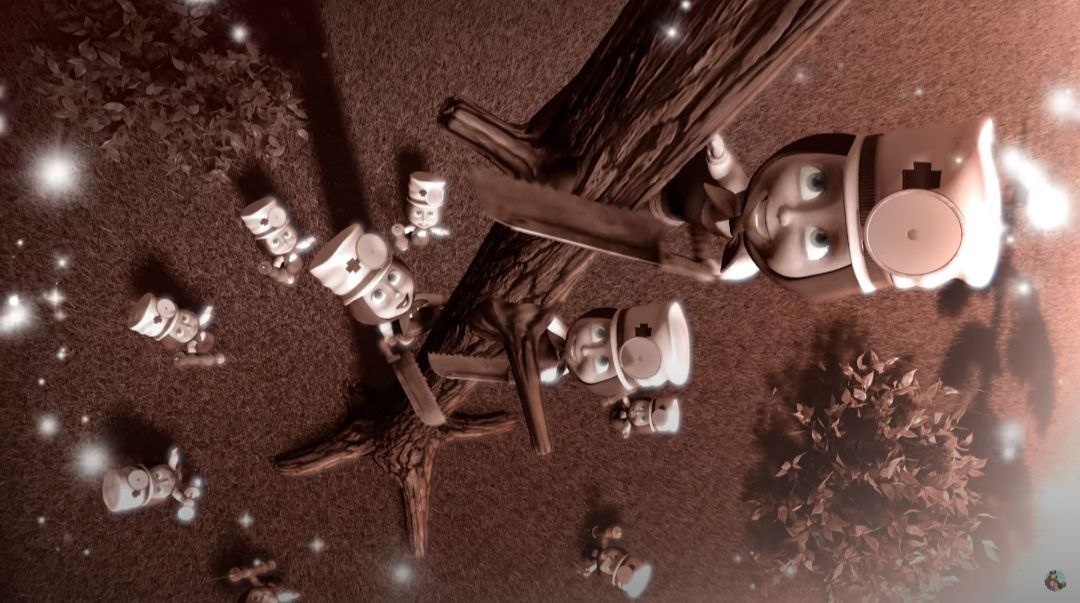 Интересно, сколько зрителей "Маши и Медведя", пятой серии "С волками жить" поняли, что это не только экранизция рассказа О.Генри "Вождь краснокожих", но и ремейк фильма Гайдая? С покадровым цитированием?