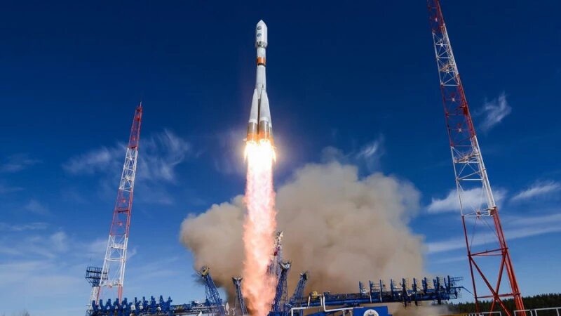     Пуск ракеты-носителя «Союз-2». Андрей Моргунов, Минобороны России, mil.ru, CC BY 4.0