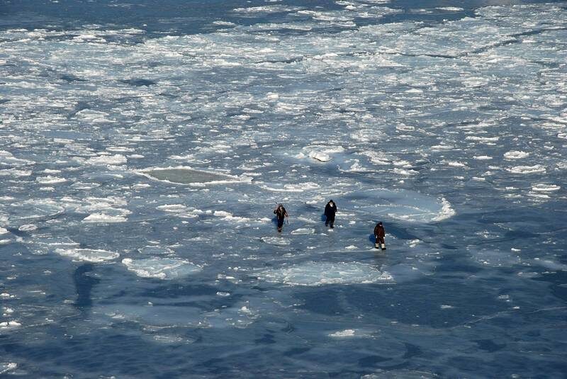 Зимняя рыбалка во Владивостоке
