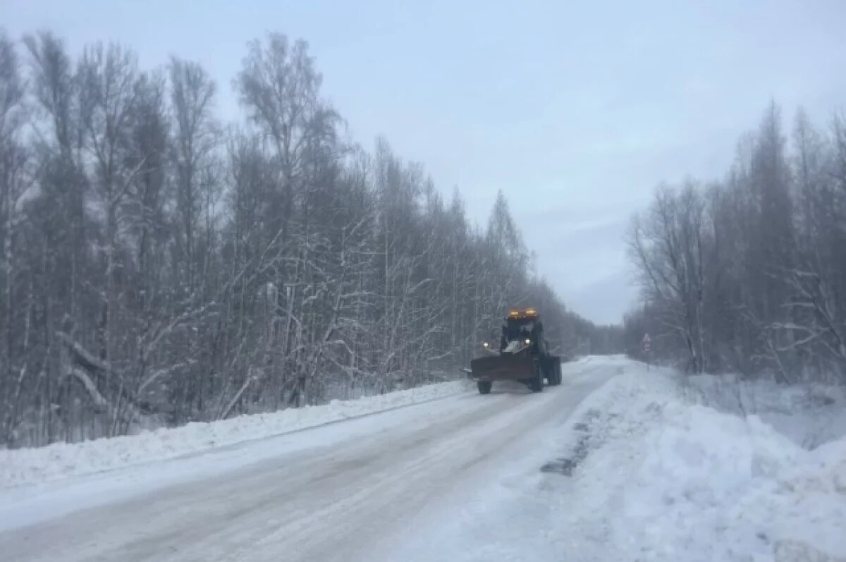    В Новосибирской области 991 единица спецтехники вышла на борьбу со снегом